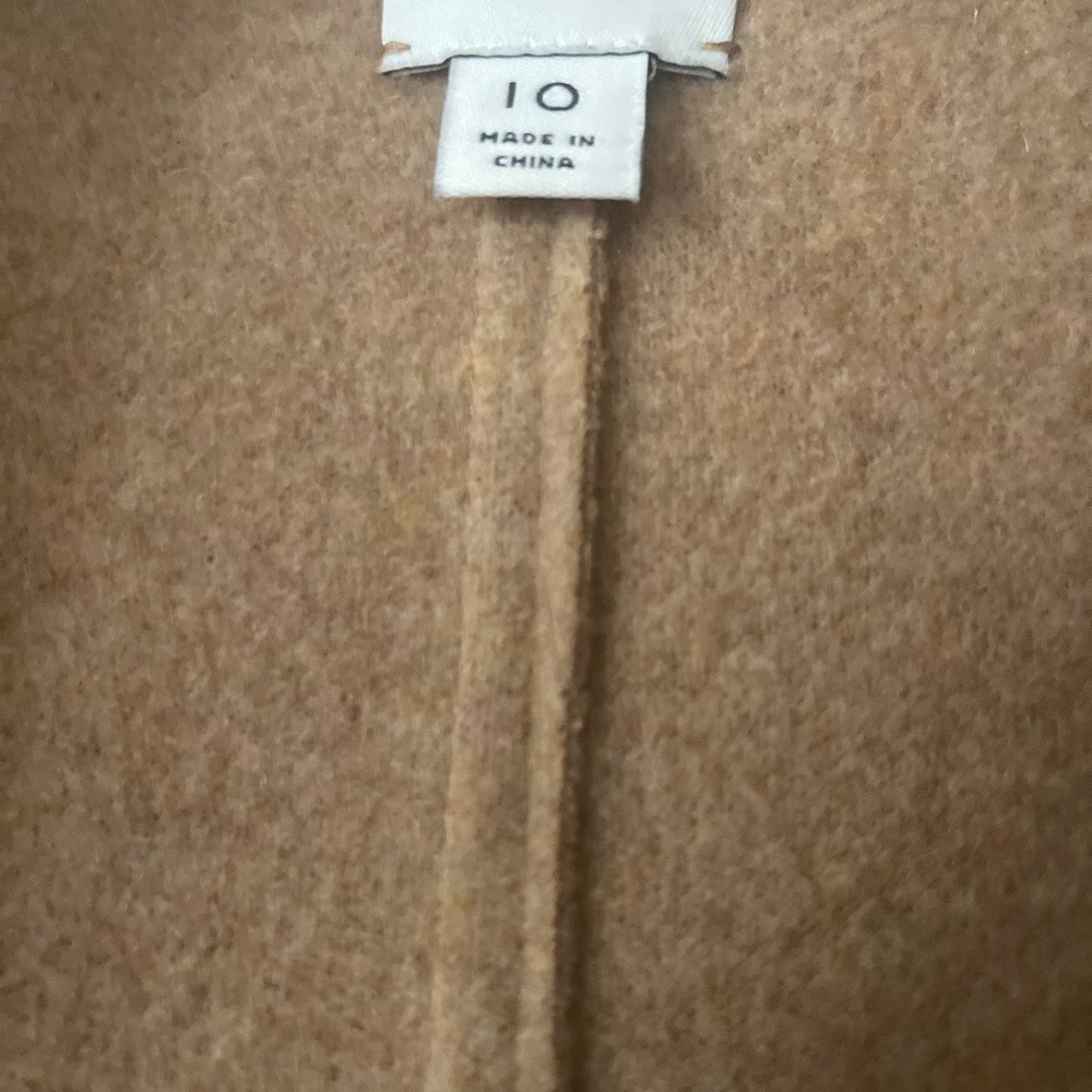 J.Crew sz10 Wool Blend coat with two pockets